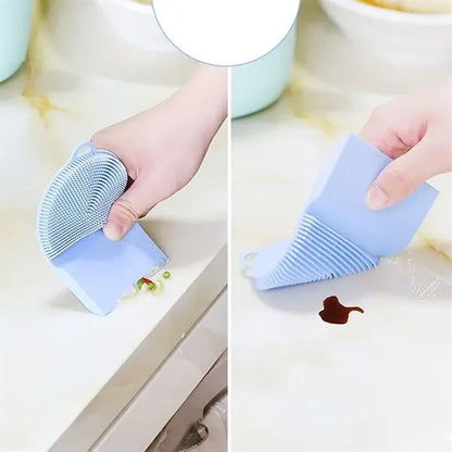 Kitchen Silicone Multifunctional Cleaning Brush