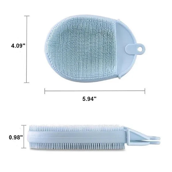 Dishwasher Pot Kitchen Silicone Cleaning Brush