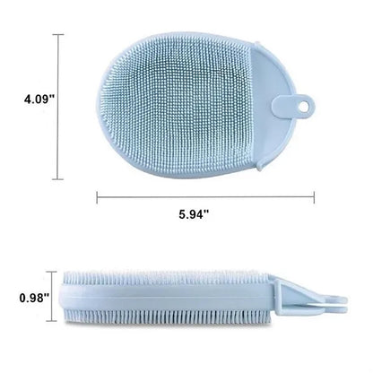 Dishwasher Pot Kitchen Silicone Cleaning Brush