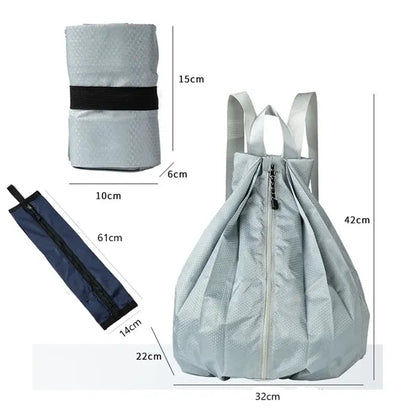 Portable Foldable Travel Storage Backpack
