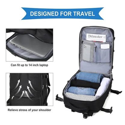 Waterproof Large Travel Backpack