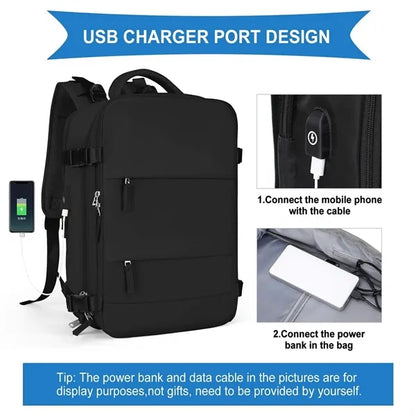 Waterproof Large Travel Backpack