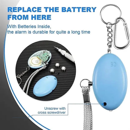 Personal Safety Alarm Keychain