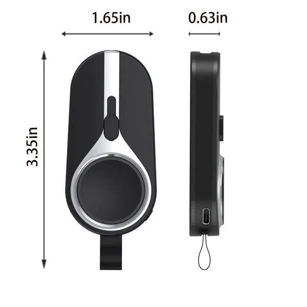 3000mAh Magnetic Mini Power Bank For Watch And Phone