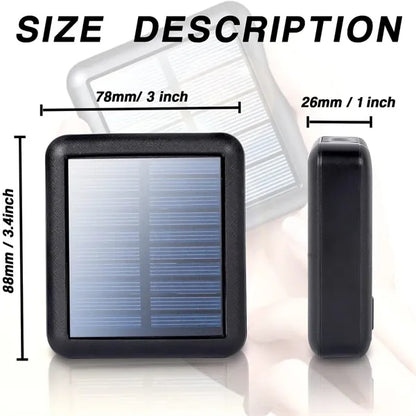 10000mAh Solar Power Bank Extra Small Eco Charger