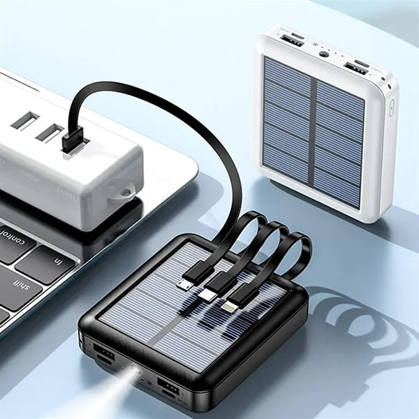 10000mAh Solar Power Bank Extra Small Eco Charger