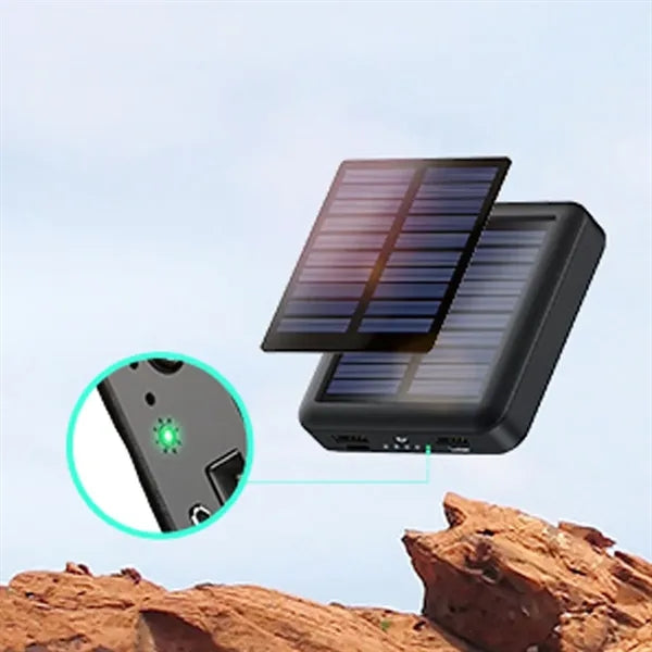 10000mAh Solar Power Bank Extra Small Eco Charger