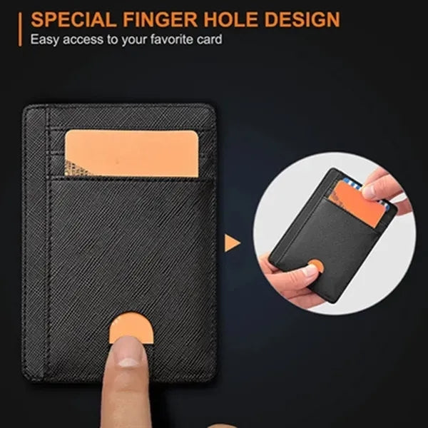 Slim RFID Blocking Leather Wallets