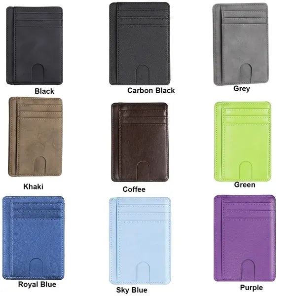 Slim RFID Blocking Leather Wallets