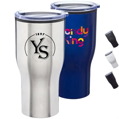 28 oz. Stainless Steel Travel Mugs w/ Plastic interior