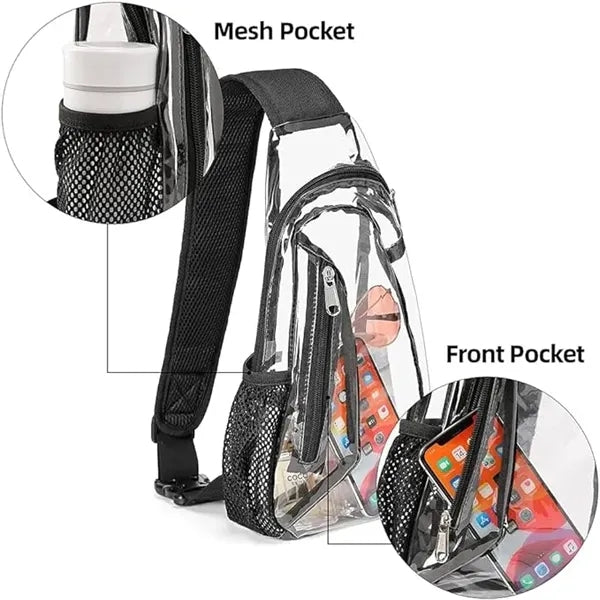 Stadium Approved Clear Sling Bag