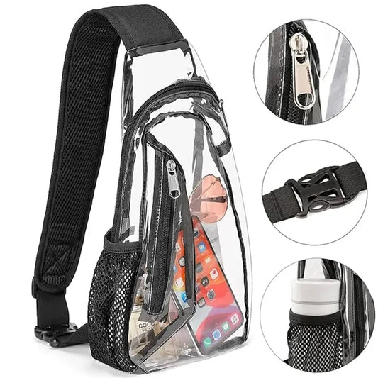 Stadium Approved Clear Sling Bag