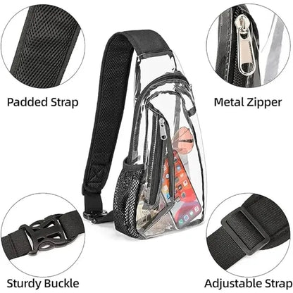 Stadium Approved Clear Sling Bag