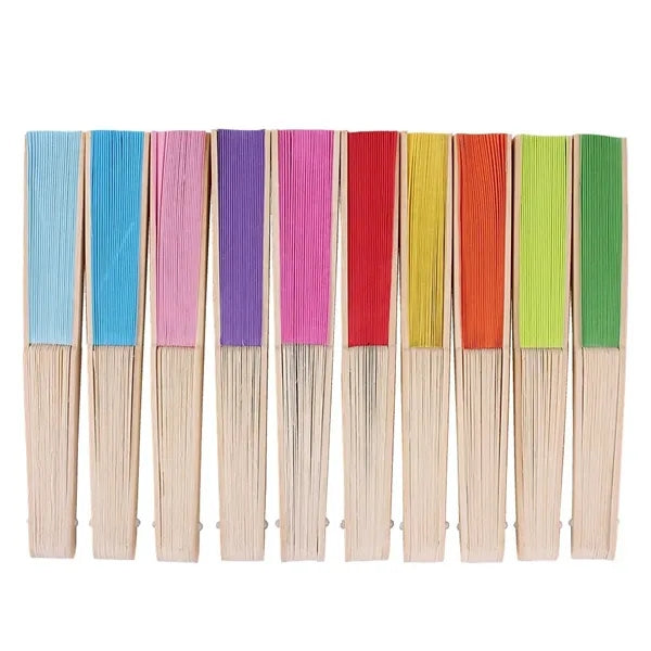 Foldable Chinese Bamboo Paper fan