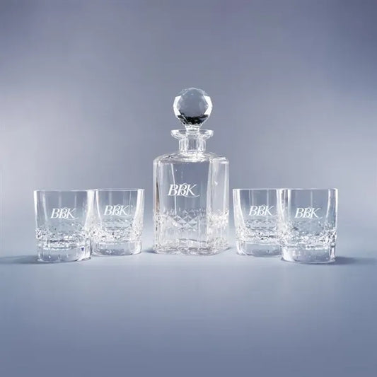 Exception 5 Piece Crystal Barware Gift Set