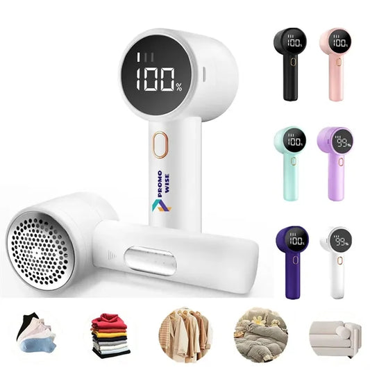 Rechargeable Fabric Shaver  6-blade 3-speed with LED Display