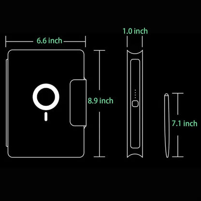 10000mAh Power Bank Padfolio with 32G USB Driver