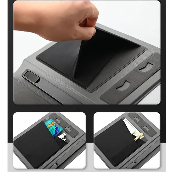 10000mAh Power Bank Padfolio with 32G USB Driver