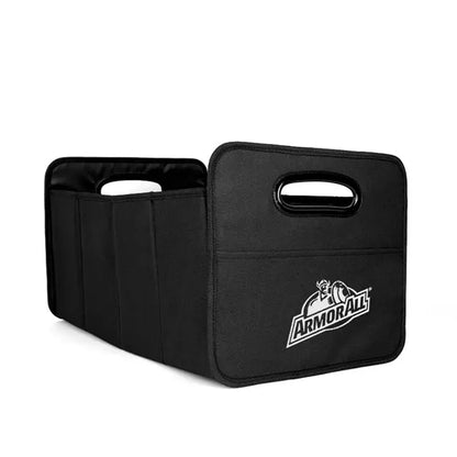 Milford Two Compartment Foldable Car Storage Basket