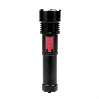 800LM Metal Flashlight with 1500mAh Rechargeable Battery