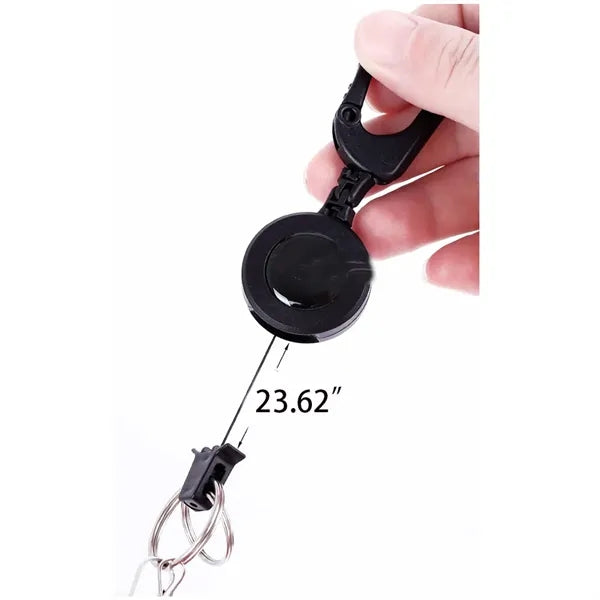 Heavy-Duty Retractable Key Chain
