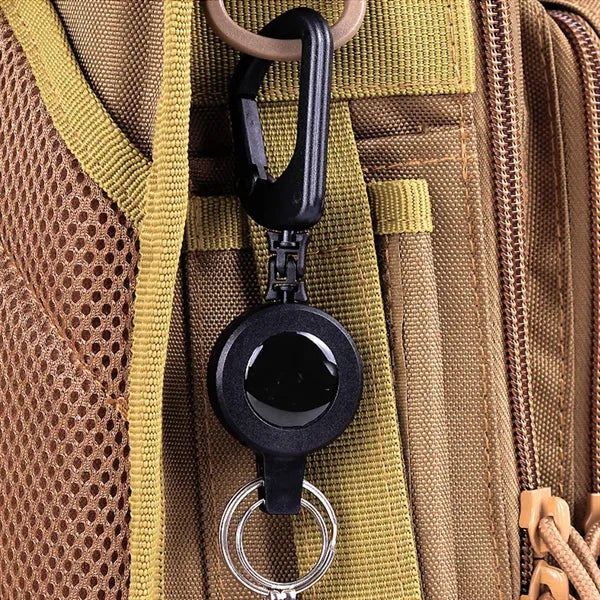 Heavy-Duty Retractable Key Chain