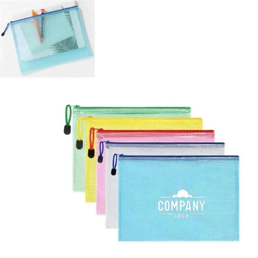 A4 Mesh Zipper Pouch