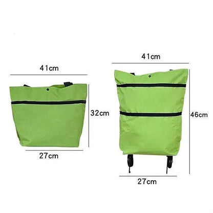 Folding Lightweight Portable Collapsible Bag With Wheels