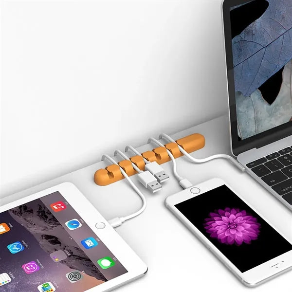 Portable Usb Cable Holder Catch Organizer