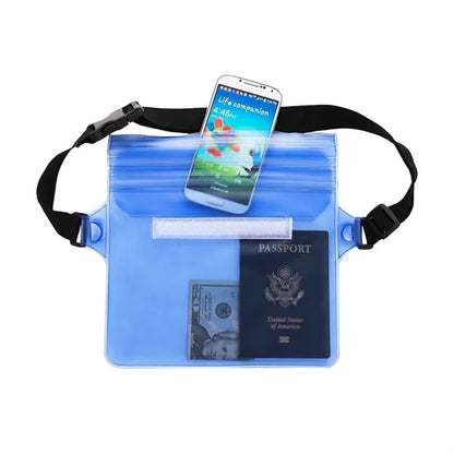 Waterproof Pouch With Waist Strap