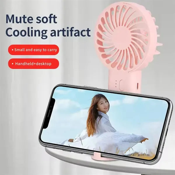 Handheld Mini Desktop Fan Portable Mountaineering Outdoor