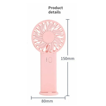 Handheld Mini Desktop Fan Portable Mountaineering Outdoor