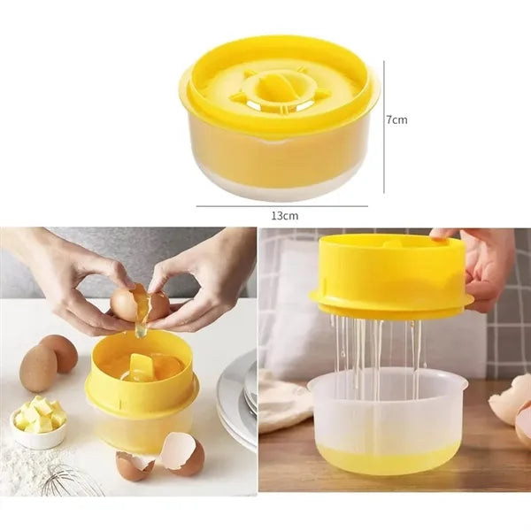Large Egg Yolk White Separator With Collecting Base
