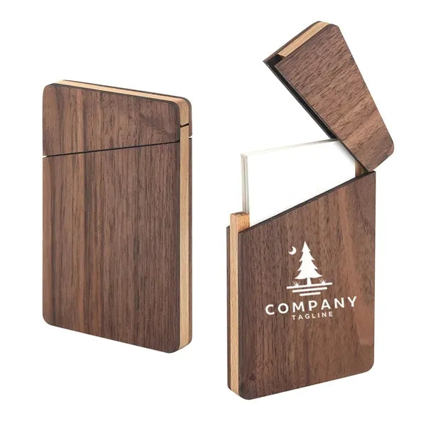 Wooden Business Card Holder