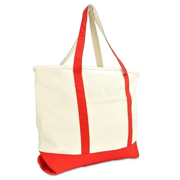 Logo Canvas Tote Bag