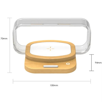 Table Lamp With Wireless Charger