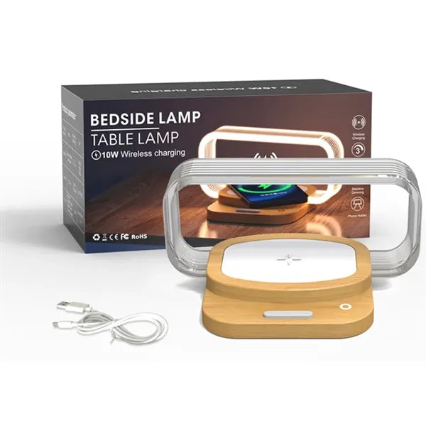 Table Lamp With Wireless Charger