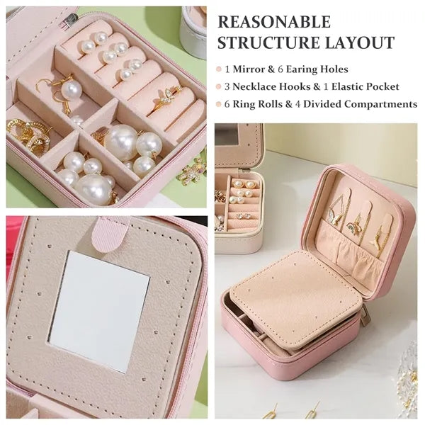 Mini Jewelry Box with Mirror