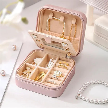 Mini Jewelry Box with Mirror