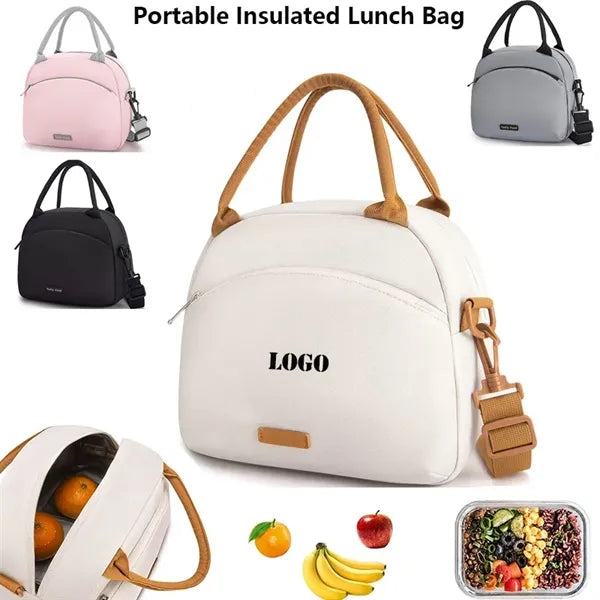 Eco-Friendly Insulated Lunch Tote Bag Perfect for Travel