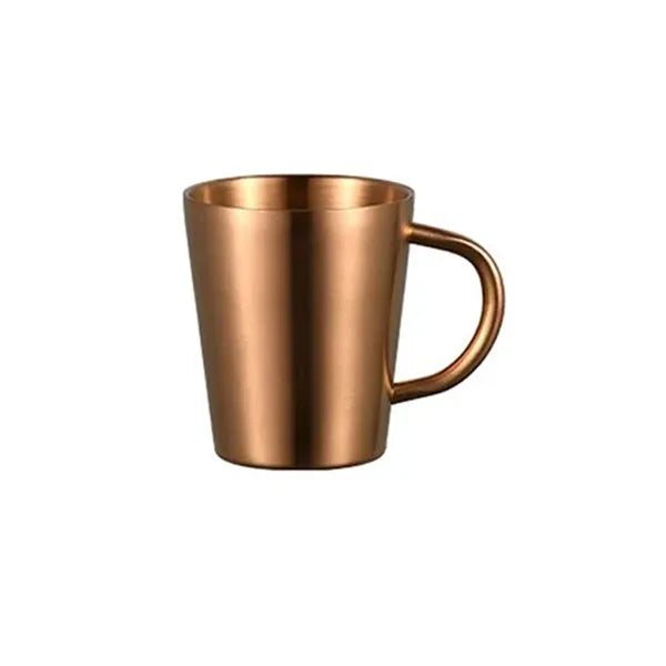Unbreakable Stainless Steel 10.5 Oz Mugs
