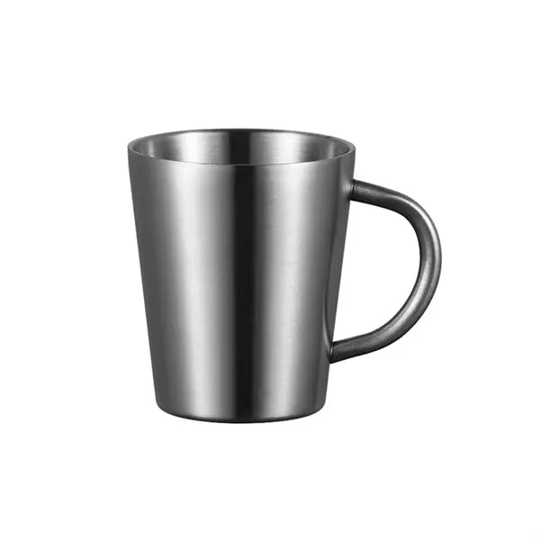Unbreakable Stainless Steel 10.5 Oz Mugs