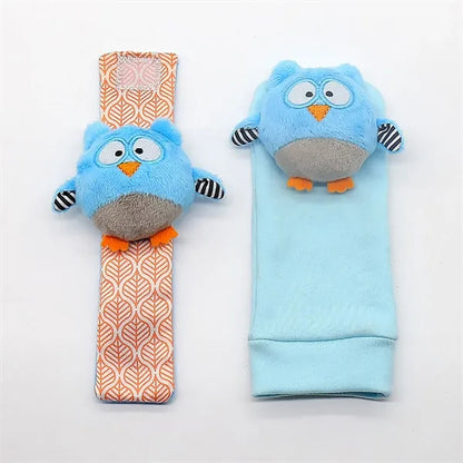 Baby Wrist Rattle Socks and Foot Finder Set