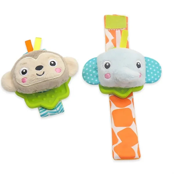 Baby Wrist Rattle Socks and Foot Finder Set