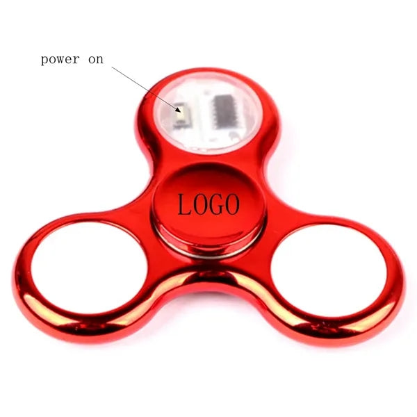 LED Light Changing Fidget Spinner Finger Toy