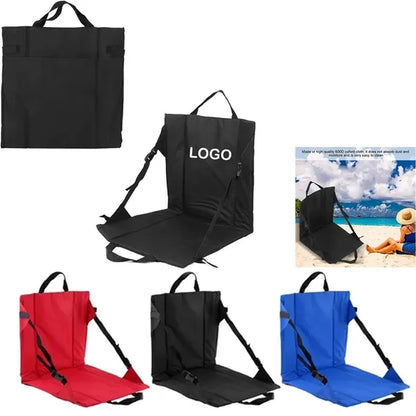 Folding Cushion Beach Chair Portable