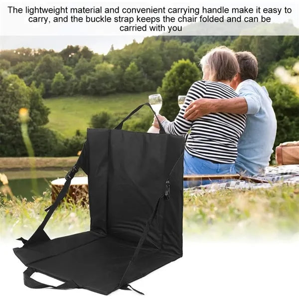 Folding Cushion Beach Chair Portable