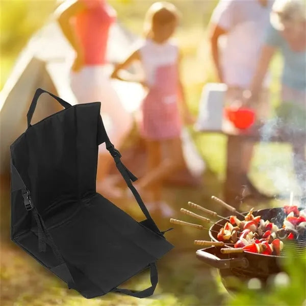 Folding Cushion Beach Chair Portable