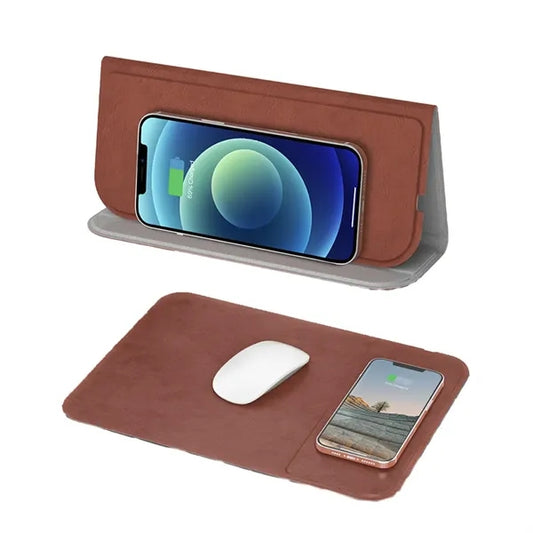 Folding Wireless Charger Mouse Pad