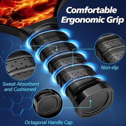Wooden Pickleball Racket Paddle & Ball Set w/ Backpack
